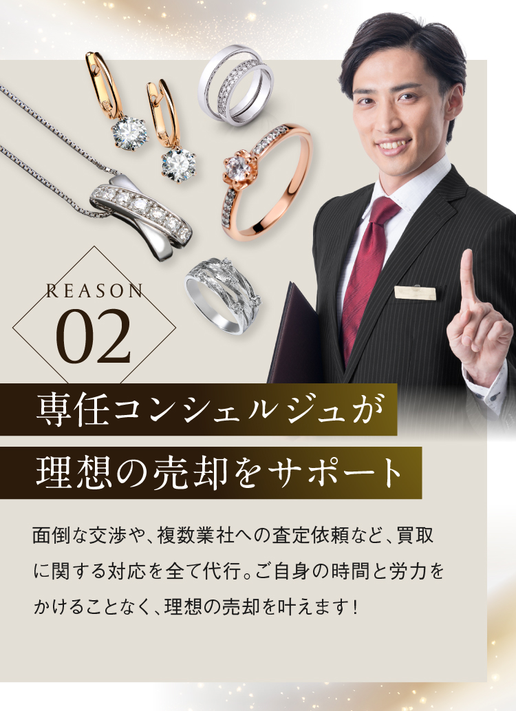 専任コンシェルジュが理想の売却をサポート